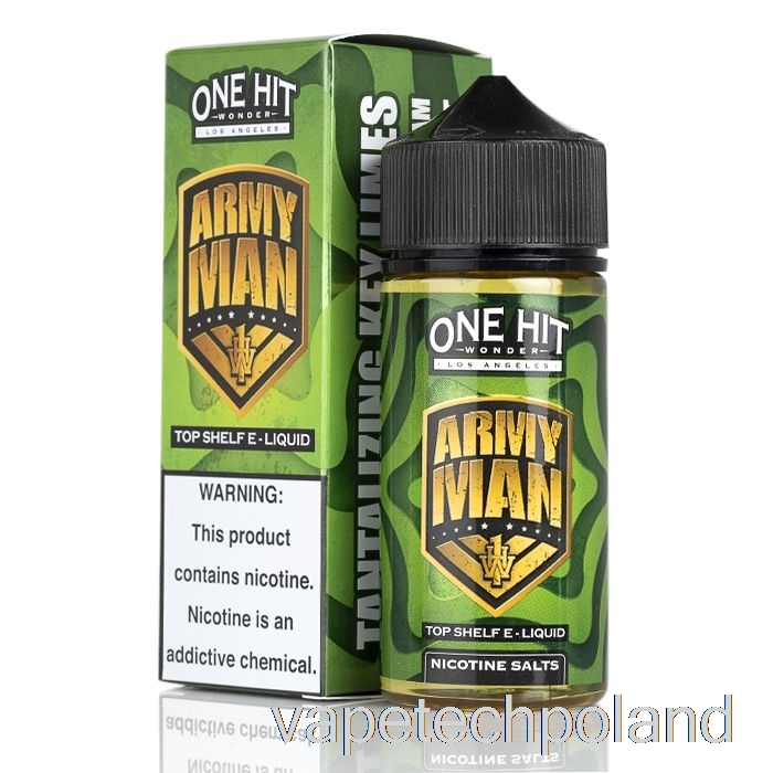 Vape Pen Army Man - One Hit Wonder - 100ml 0mg